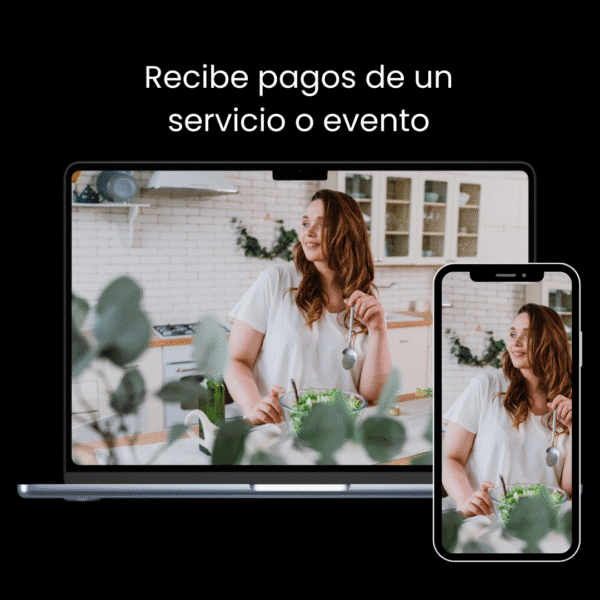 Página para recibir pagos + Diseño de marca